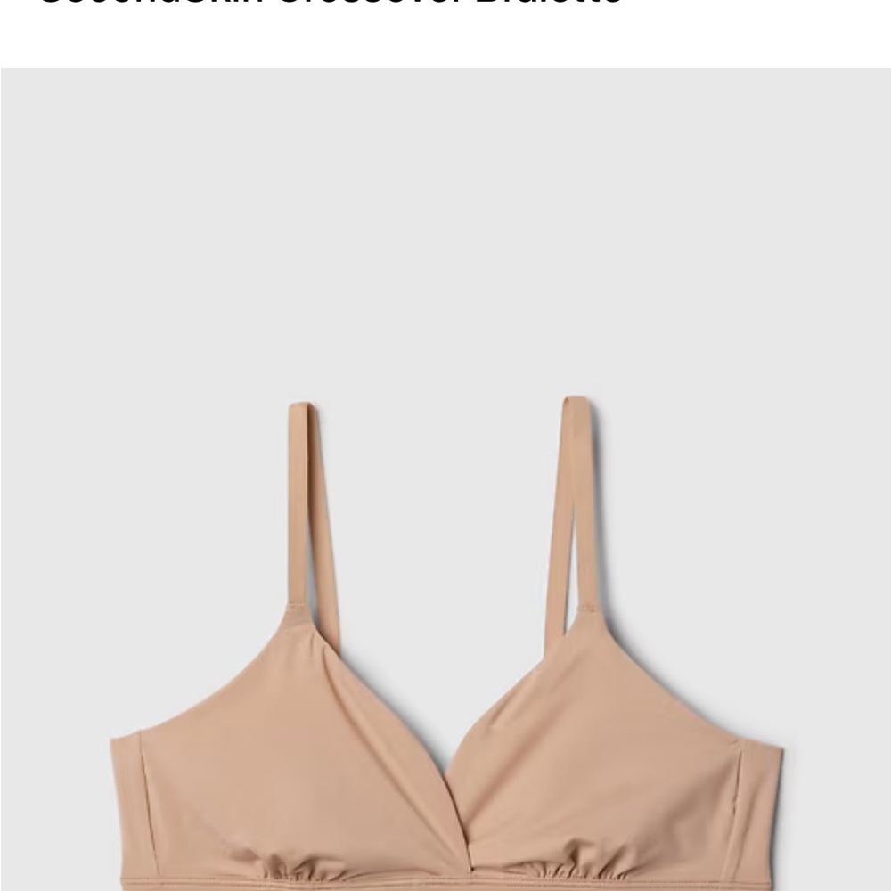 NWT GAP Crossover Bralette in Tan